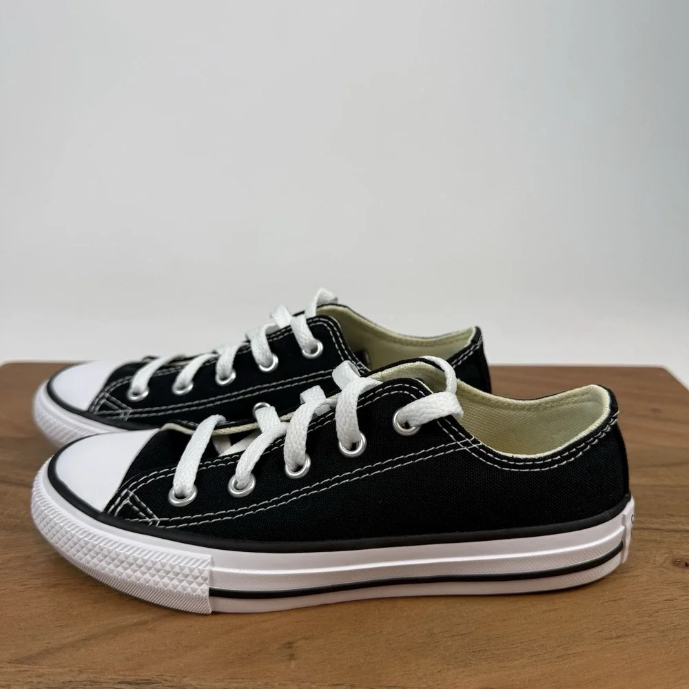New NIB Little Kids Converse Chuck Taylor All Star OX Black Sneaker‎ 13 C